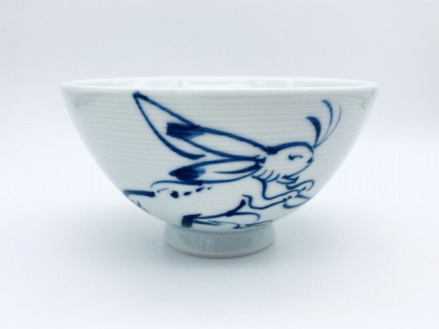 GIGA線段3.8飯碗 しん窯 青花 限定商品