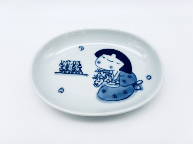 ひなまつり小判銘々皿