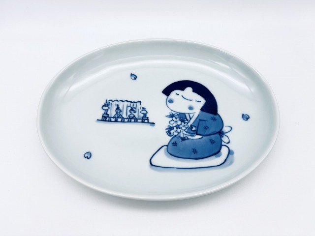 ひなまつり小判銘々皿