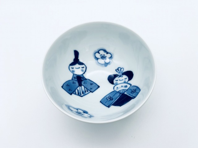ひな人形32丸飯碗