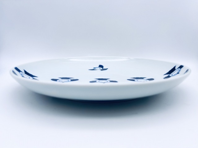 福良雀皿21cm