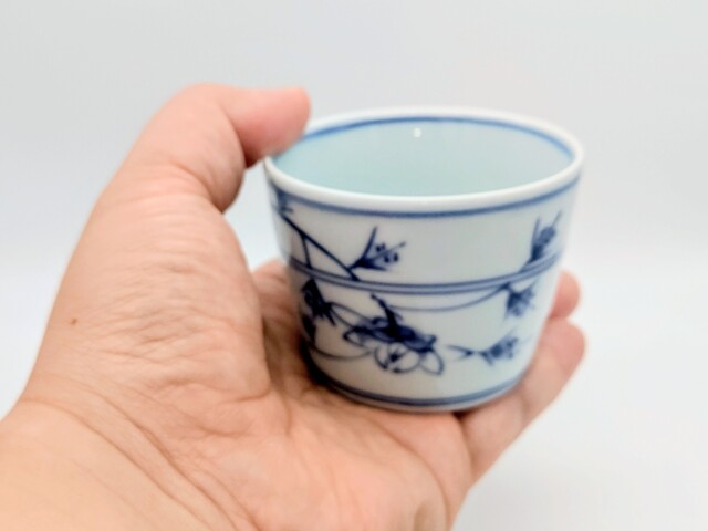 花唐草そば猪口(小)