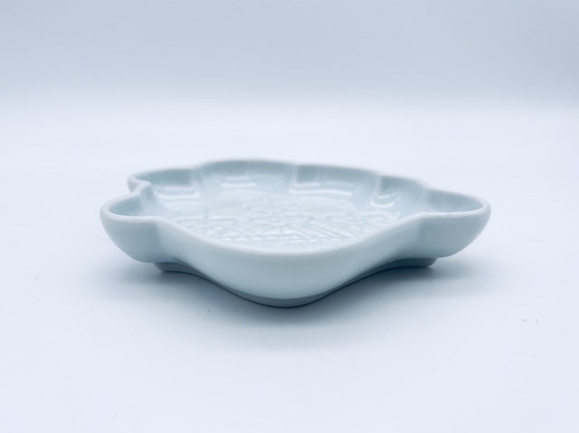 帆船 刻の小皿