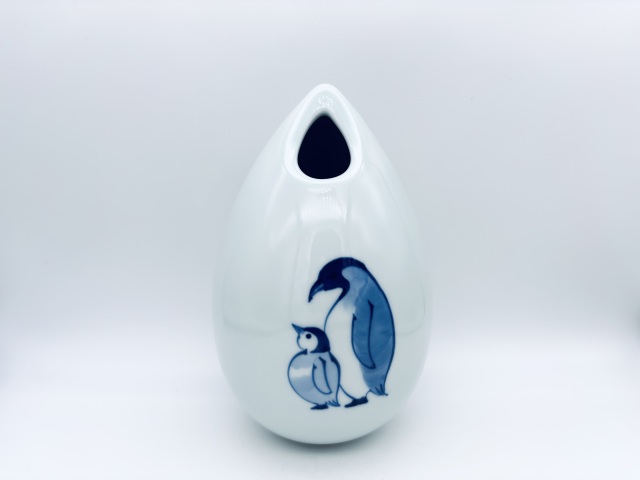 はなちゃんペンギン雫型花瓶