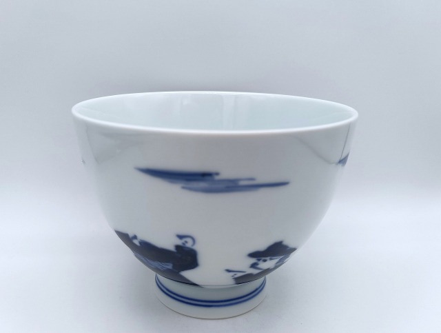 異人群　入れ子碗　大　しん窯青花　限定商品