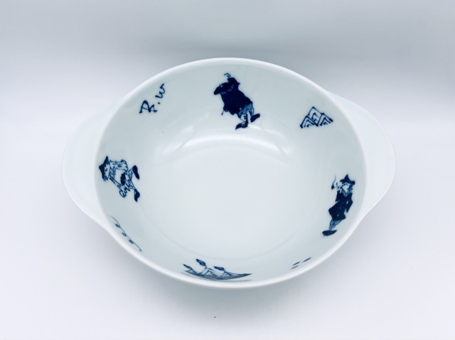 mo異人づくし耳付丼(小)  しん窯 青花