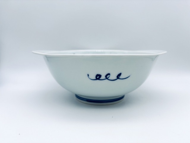 mo異人づくし耳付丼(小)  しん窯 青花