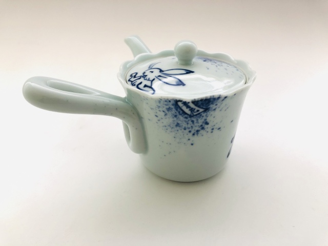 しん窯　青花 GIGA急須（大）しん窯青花 伊