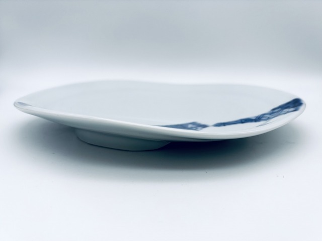 地文づくし切高台銘々皿