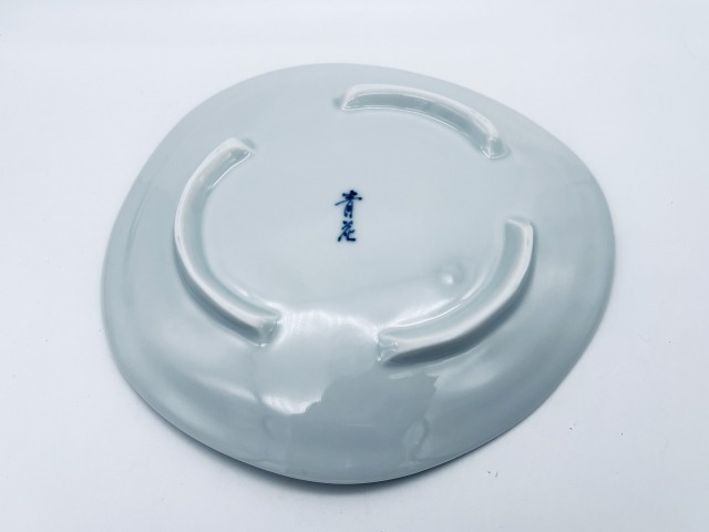 地文づくし切高台銘々皿