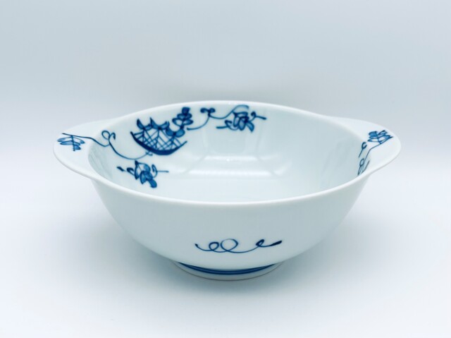 唐草異人耳付丼(小)