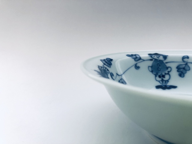 唐草異人玉渕取鉢