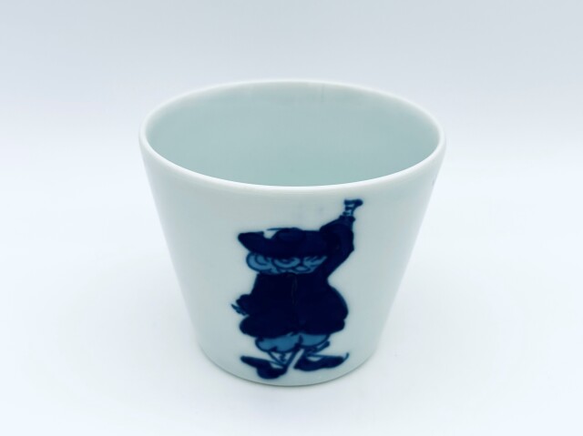 カール紅毛人そば猪口(ミニ)