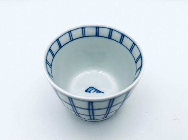 格子そば猪口(小)