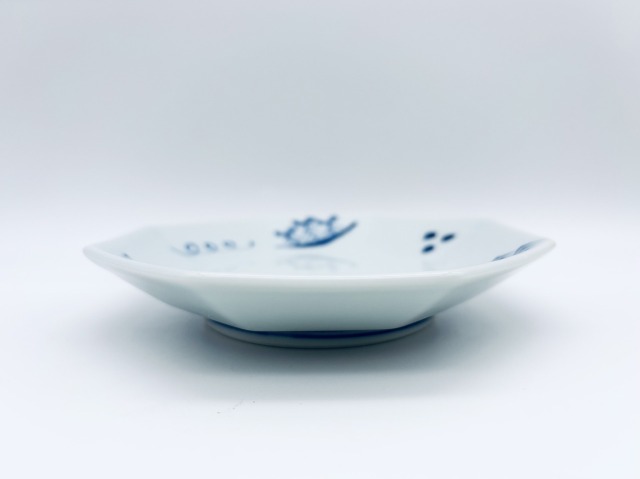 マント異人正八角銘々皿