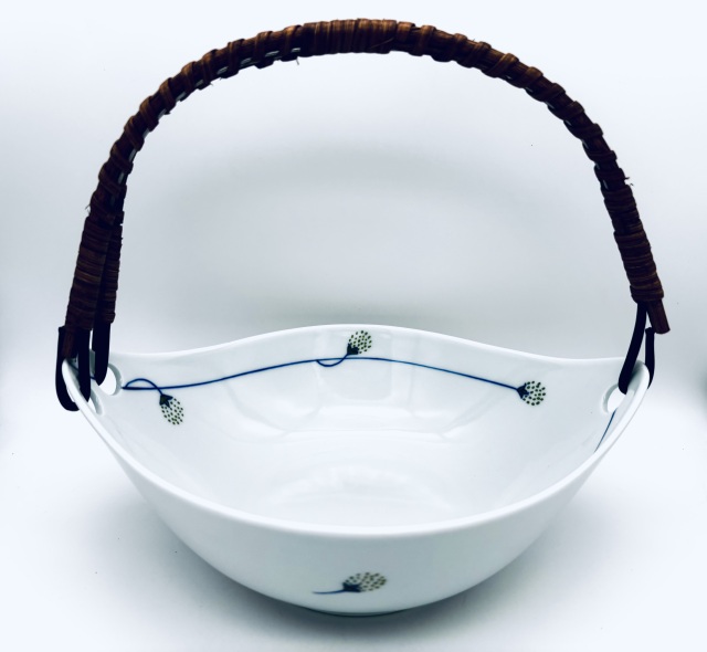 （緑）つるいちごバスケット