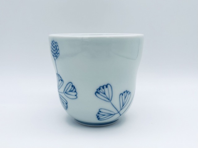 野いちご瓢型湯呑しん窯青花匠