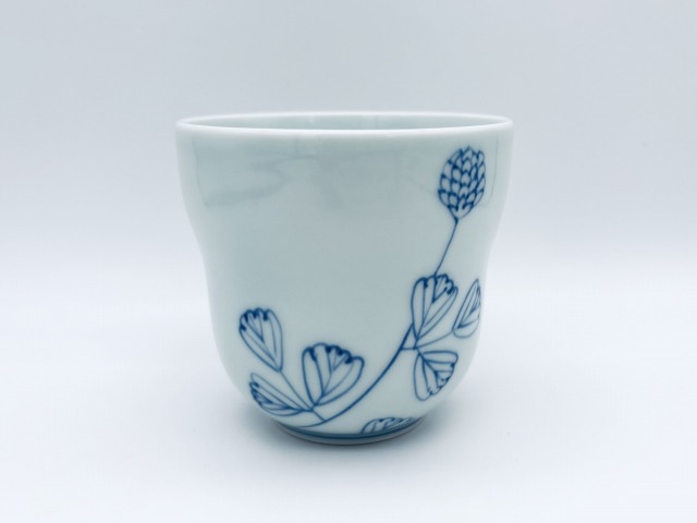 野いちご瓢型湯呑しん窯青花匠