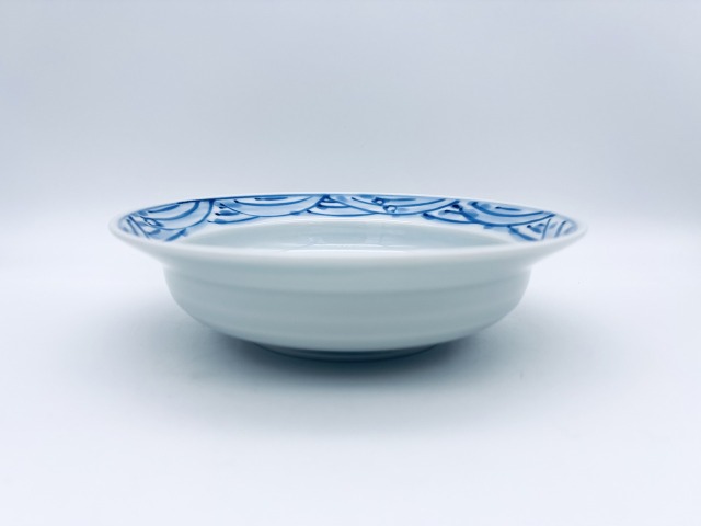 波とさすらい異人 ラクタク鉢しん窯青花　限定商品