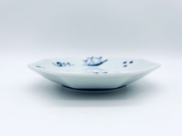 パイプ異人正八角銘々皿