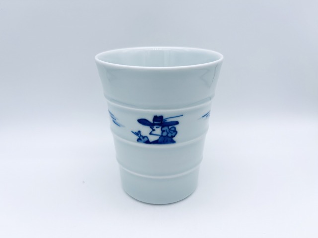 さすらい異人段付フリーカップしん窯青花 限定商品