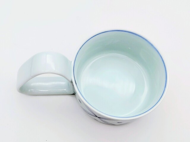 七宝地紋 倒れにくいスープカップ(大)