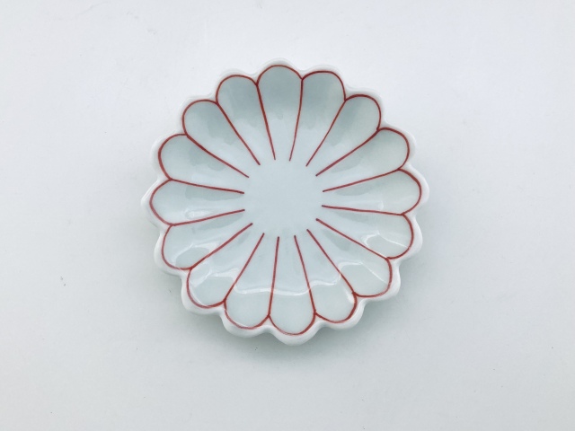 菊割小皿