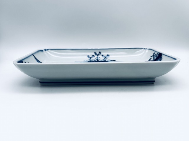 ステッキ異人木甲長角皿