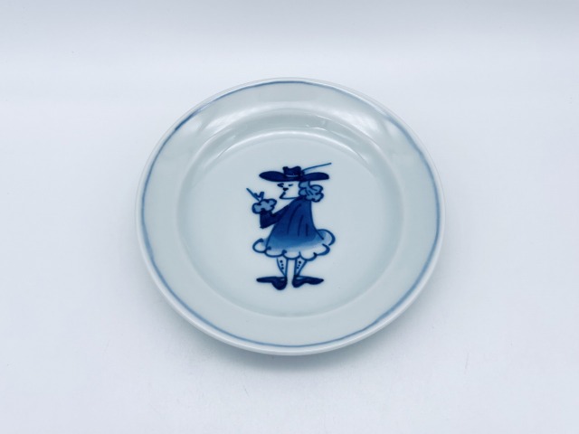 さすらい異人甲型小皿しん窯青花　限定商品