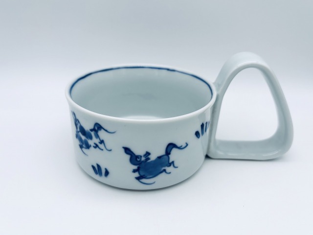 馬絵倒れにくいスープカップ(小)