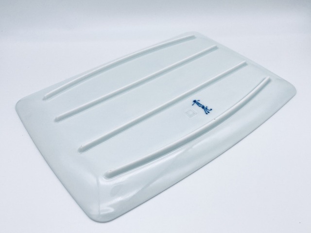 未使用 有田焼 しん窯 青花 やすのり 限定プレート　犬 未使用 有田焼 しん窯 青花 やすのり 限定プレート 犬 - メルカリ