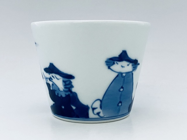 草花図蕎麦猪口s H-20-13、金魚文蕎麦猪口 | galleryasamomo