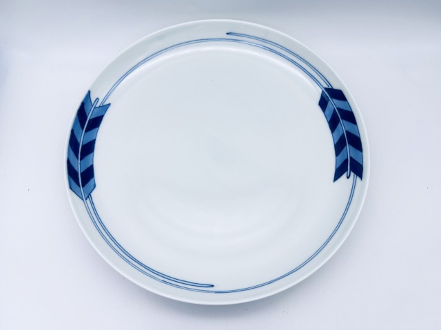 矢羽根皿21cm