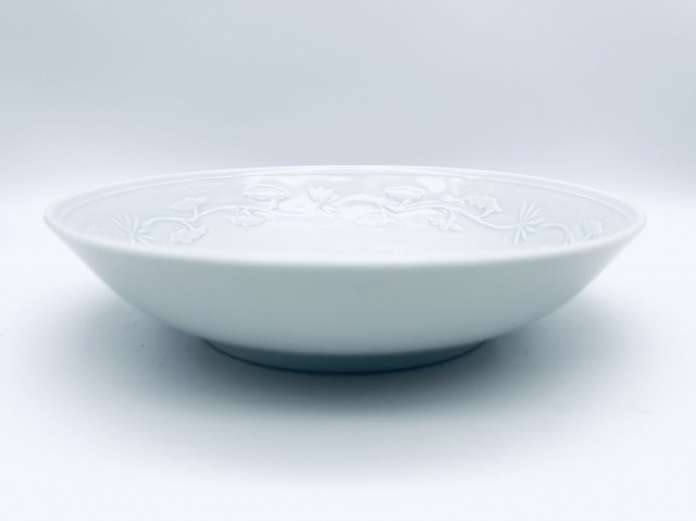 陽刻唐草帆船丸鉢