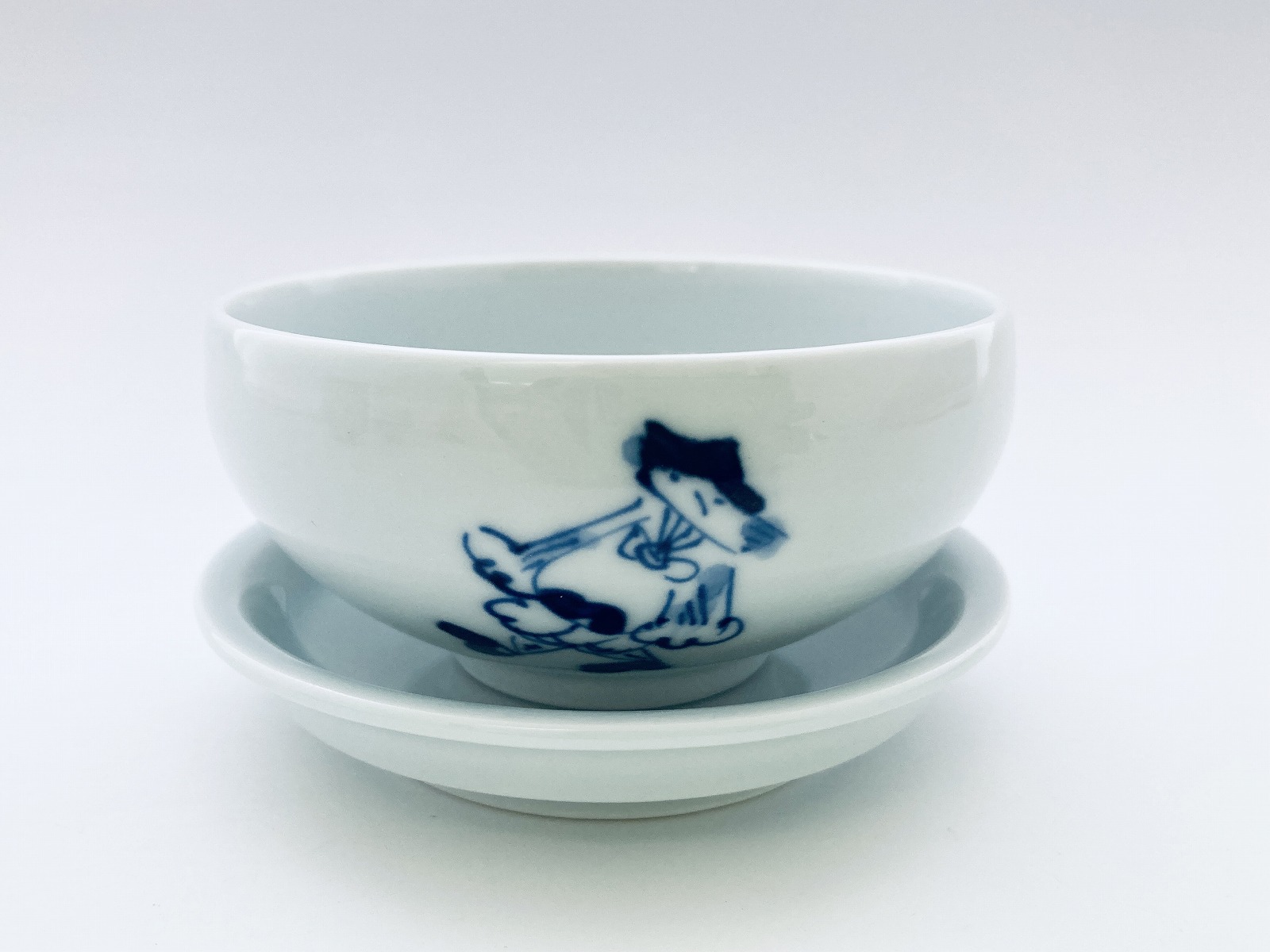 マント異人ガーデンミニボール しん窯青花