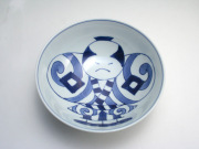 有田焼 青花 奴だこ６.５寸中華丼