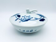 牡丹唐草異人蓋物 しん窯青花 限定商品