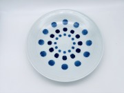 渕しのぎ水玉皿(中) しん窯青花匠 限定商品
