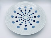 渕しのぎ水玉皿(大) しん窯青花匠