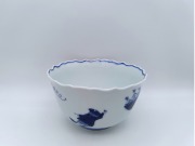 異人づくし　桔梗渕深丼 しん窯青花　限定商品