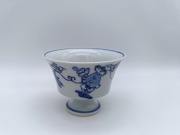 唐草異人　反高台小付　しん窯青花　限定商品