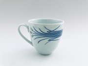 （緑）稲穂マグカップ しん窯青花匠
