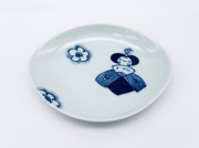 おひなさま舟型小皿