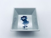 さすらい異人四角小鉢