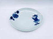 さすらい異人舟型銘々皿しん窯青花　限定商品