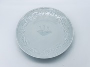 陽刻唐草帆船丸皿