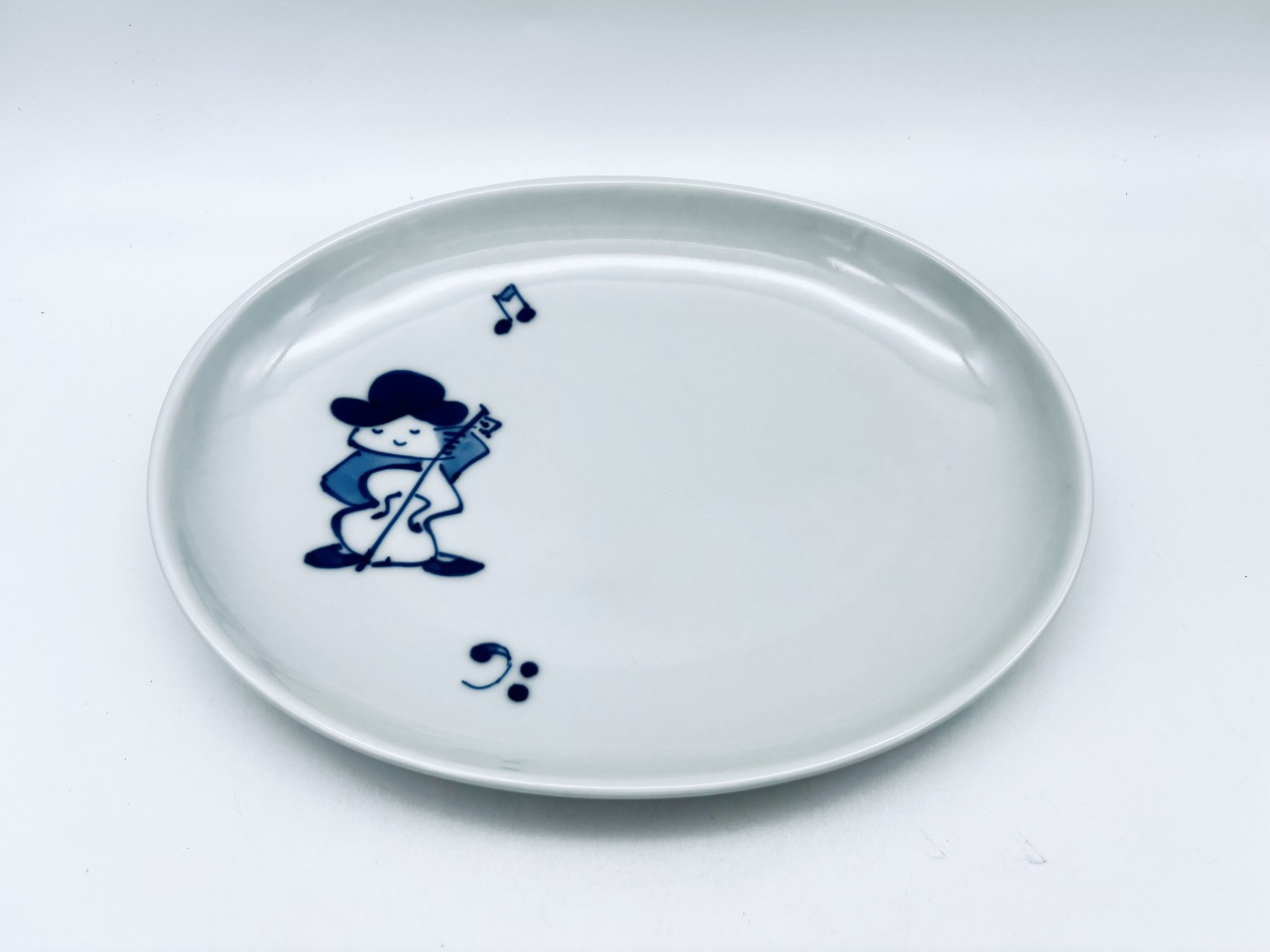 南蛮人音小判銘々皿ベース