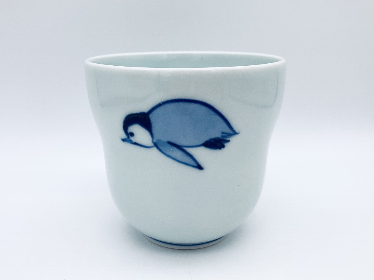 はなちゃんペンギン瓢型湯呑