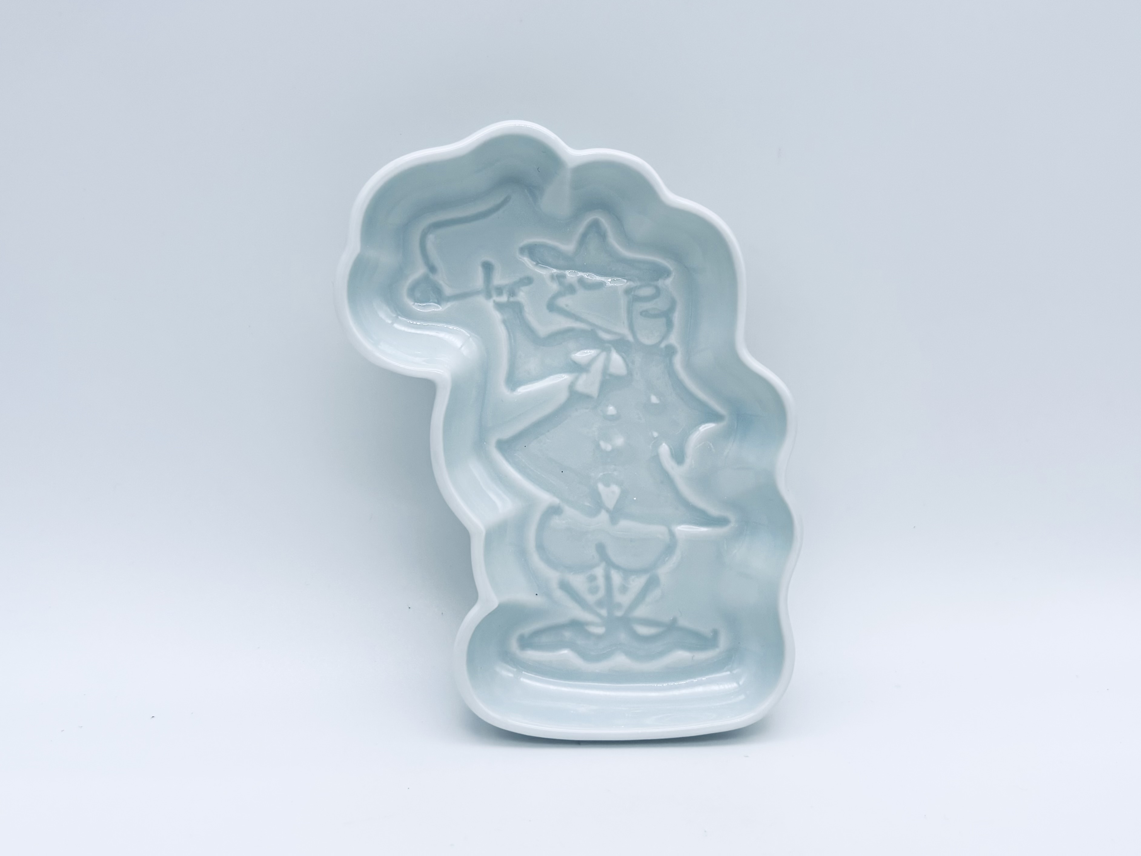 パイプ異人 刻の小皿