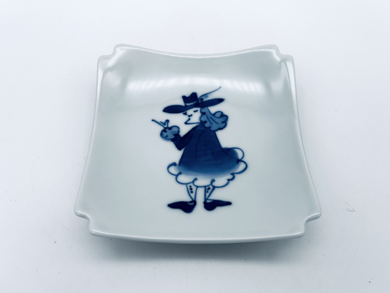 さすらい異人隅切小皿